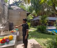 Вилла Windu Sari, Площадка для барбекю